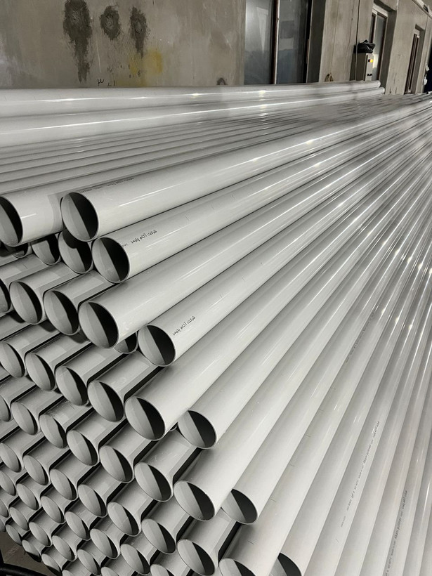 لوله پولیکا 63 سفید پی وی سی درجه PVC PIPE